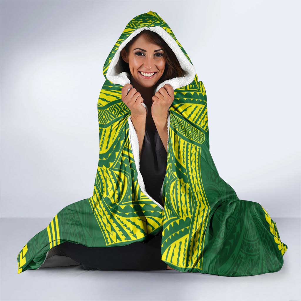 Manu'a Flag Day Hooded Blanket Polynesian Pattern National Color Proud LT14 - Polynesian Pride