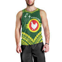 Manu'a Flag Day Men Tank Top Polynesian Pattern National Color Proud