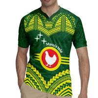 Manu'a Flag Day Rugby Jersey Polynesian Pattern National Color Proud