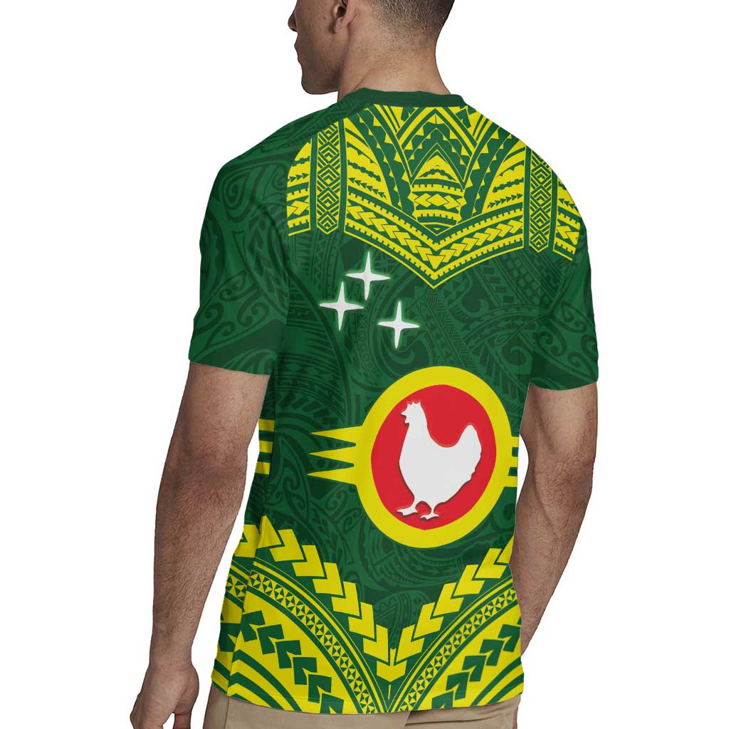 Manu'a Flag Day Rugby Jersey Polynesian Pattern National Color Proud