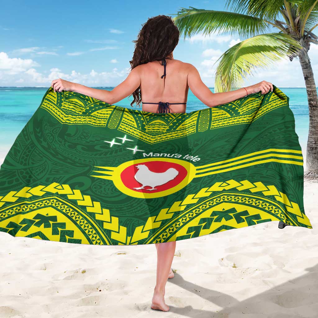 Manu'a Flag Day Sarong Polynesian Pattern National Color Proud