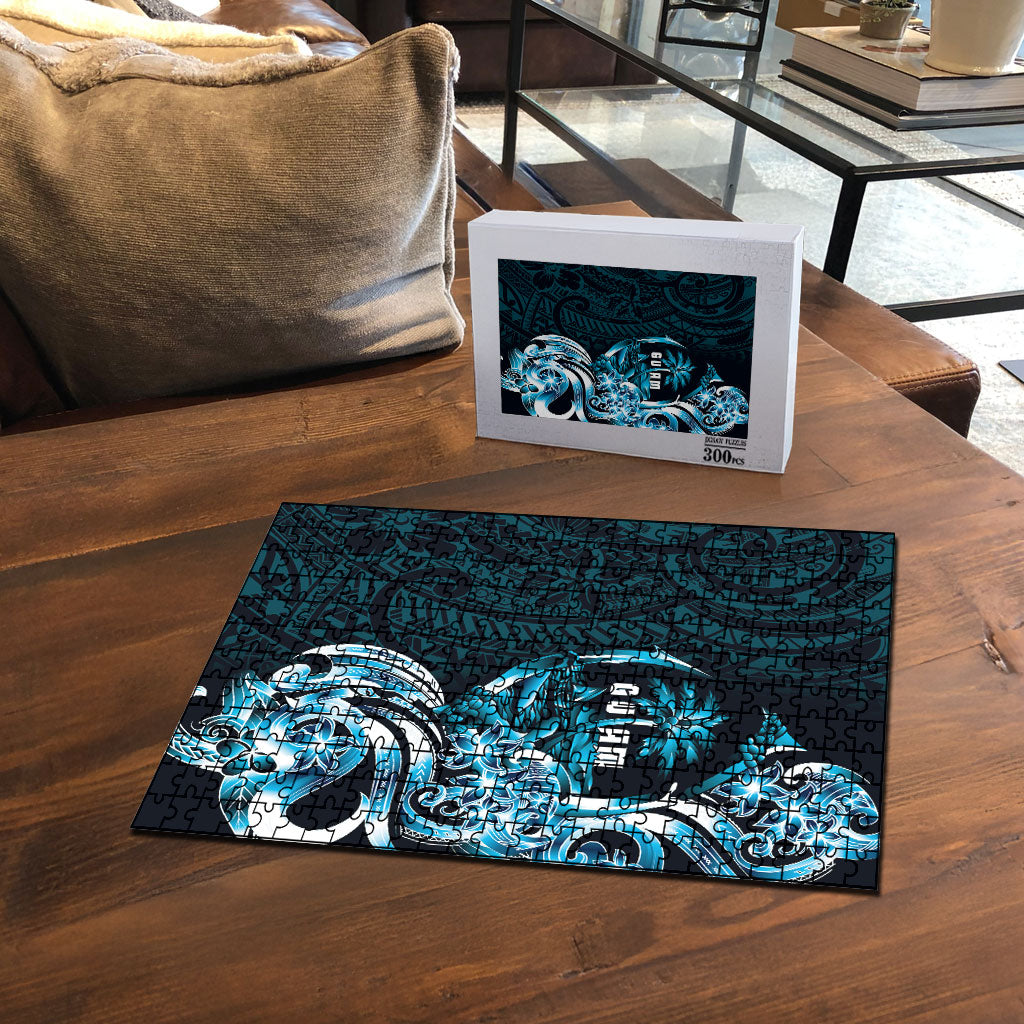 Asut Guam Chamorro Puzzle Guahan Seal Tattoo LT14 - Polynesian Pride