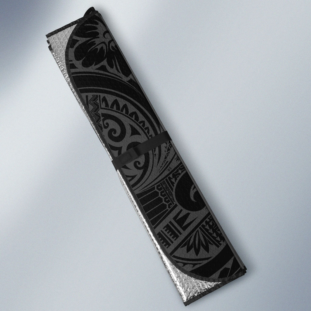 Attelong Guam Chamorro Auto Sun Shade Guahan Seal Tattoo LT14 - Polynesian Pride