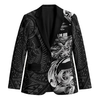 Attelong Guam Chamorro Blazer Guahan Seal Tattoo LT14 Unisex Black - Polynesian Pride