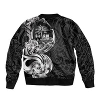 Attelong Guam Chamorro Bomber Jacket Guahan Seal Tattoo LT14 - Polynesian Pride