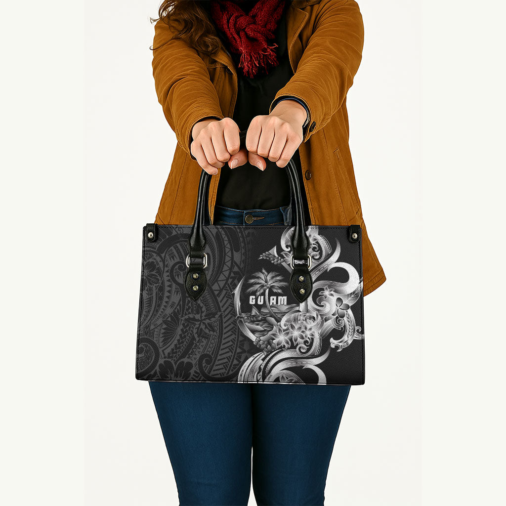 Attelong Guam Chamorro Leather Bag Guahan Seal Tattoo LT14 - Polynesian Pride