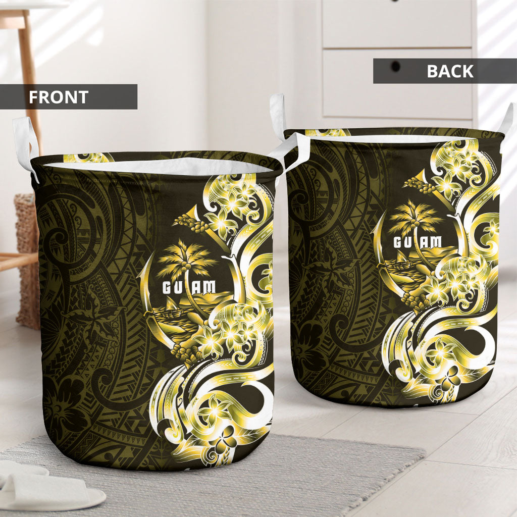 Amariyu Guam Chamorro Laundry Basket Guahan Seal Tattoo LT14 - Polynesian Pride