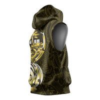 Amariyu Guam Chamorro Sleeveless Hoodie Guahan Seal Tattoo LT14 - Polynesian Pride