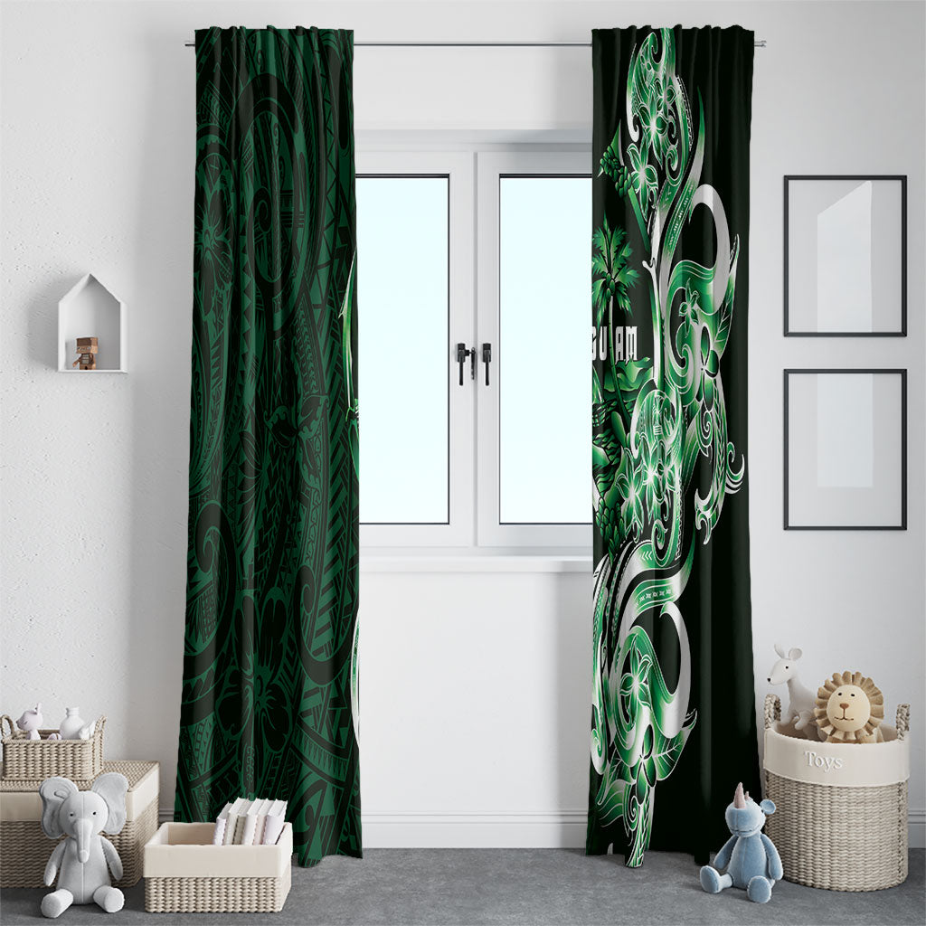 Betde Guam Chamorro Window Curtain Guahan Seal Tattoo LT14 - Polynesian Pride