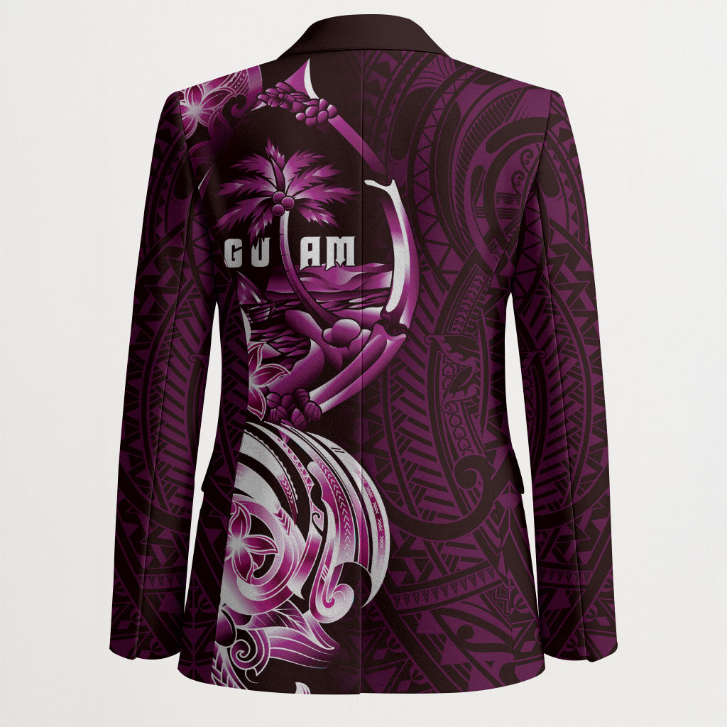 Kulot Di Rosa Guam Chamorro Blazer Guahan Seal Tattoo LT14 - Polynesian Pride