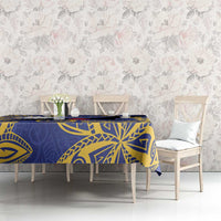 Nauru Angam Day Tablecloth Naoero Frigate Bird Polynesian Pattern