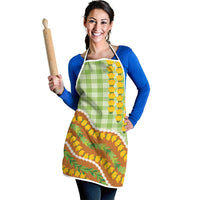 Hawaii Leis Palaka Motifs Apron Pikake Pakalana Maile Ilima Kakau Style