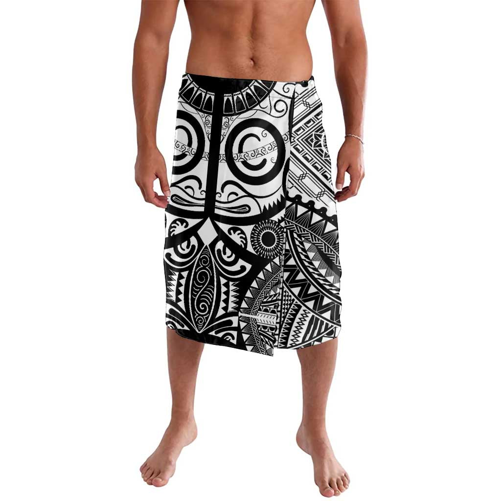 Marquesas Islands Lavalava Marquesan Tattoo Black White Color - Polynesian Pride
