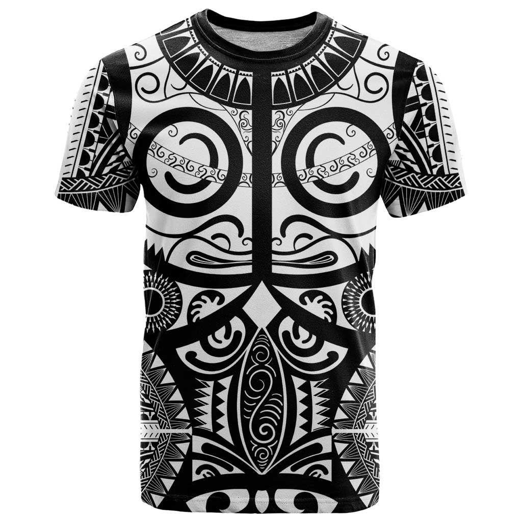Marquesas Islands T Shirt Marquesan Tattoo Black White Color - Polynesian Pride