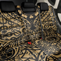 Austral Islands Back Car Seat Cover Tuhaa Pae Penu Stars Necklace Gold - Polynesian Pride