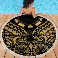 Austral Islands Beach Blanket Tuhaa Pae Penu Stars Necklace Gold - Polynesian Pride