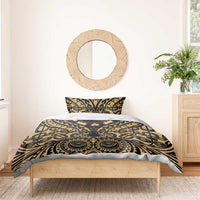 Austral Islands Bedding Set Tuhaa Pae Penu Stars Necklace Gold - Polynesian Pride
