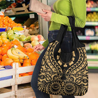 Austral Islands Grocery Bag Tuhaa Pae Penu Stars Necklace Gold - Polynesian Pride