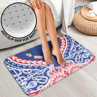 Austral Islands Bathroom Set Tuhaa Pae Penu Stars Necklace Red - Polynesian Pride