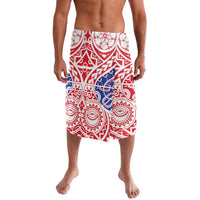 Austral Islands Lavalava Tuhaa Pae Penu Stars Necklace Red - Polynesian Pride