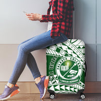 Personalised Samoa Faleata College Luggage Cover Samoan Pattern LT14 - Polynesian Pride
