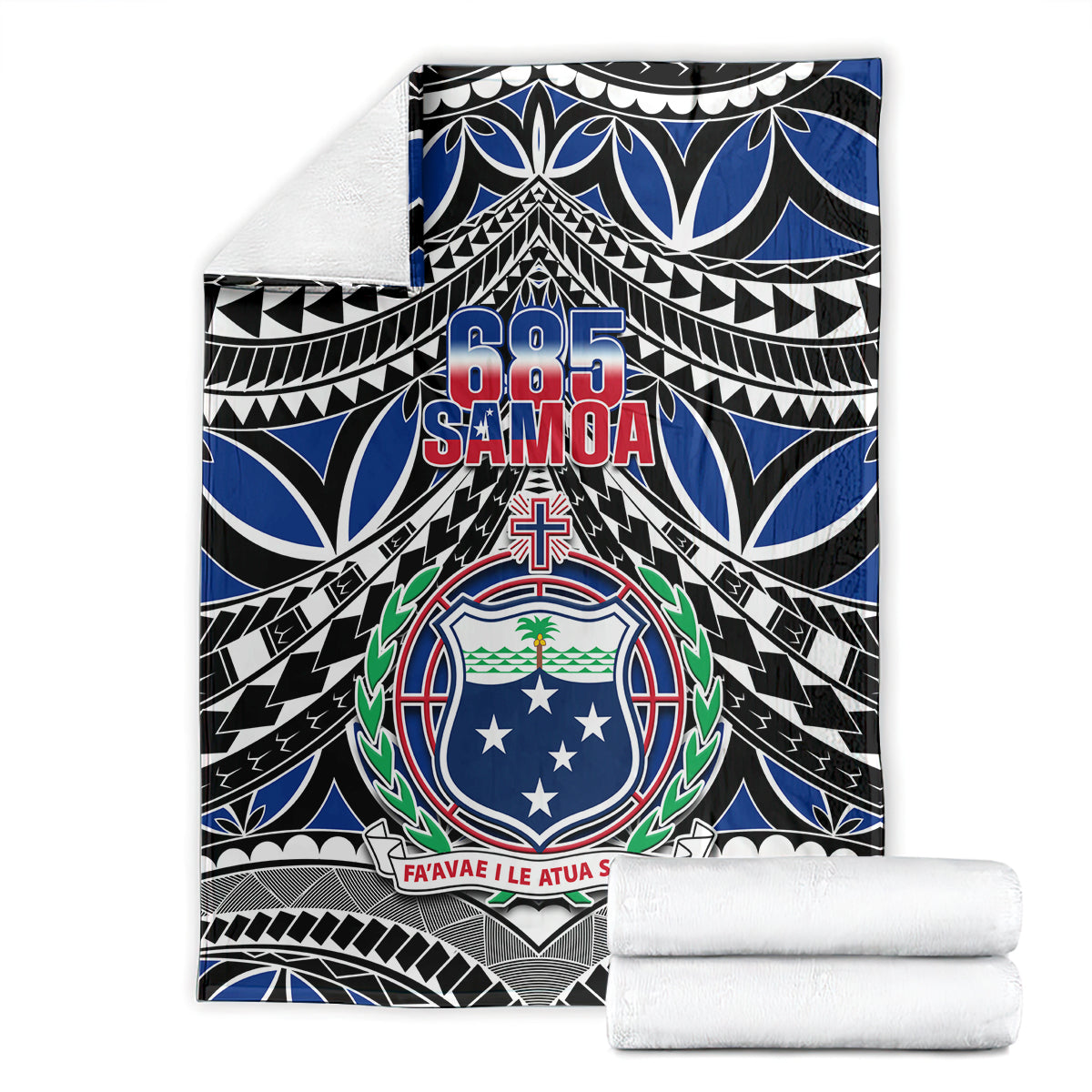 Samoa 685 Blanket Samoan Coat Of Arms Simple Style LT14 - Polynesian Pride