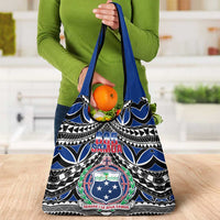 Samoa 685 Grocery Bag Samoan Coat Of Arms Simple Style