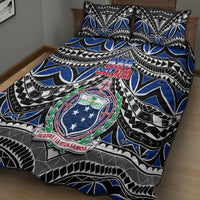 Samoa 685 Quilt Bed Set Samoan Coat Of Arms Simple Style LT14 - Polynesian Pride