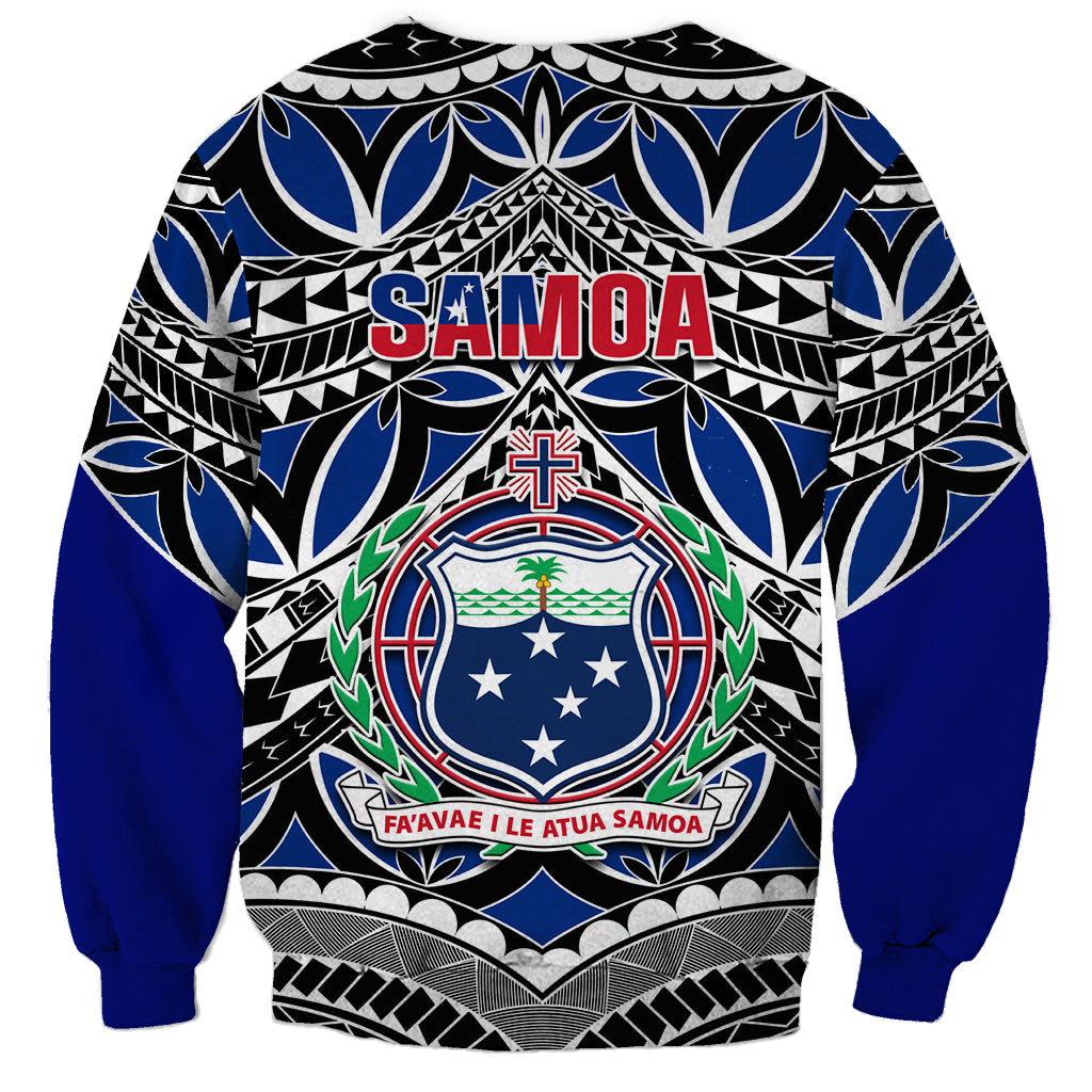 Samoa 685 Sweatshirt Samoan Coat Of Arms Simple Style LT14 - Polynesian Pride