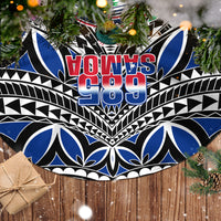 Samoa 685 Tree Skirt Samoan Coat Of Arms Simple Style LT14 - Polynesian Pride