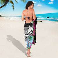Biba Guam Liberation Day Sarong Tano y Chamoru Latte Stone Black