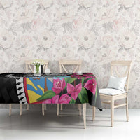 Biba Guam Liberation Day Tablecloth Tano y Chamoru Latte Stone Black