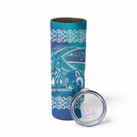 Kuri Dog Waka New Zealand Matariki Skinny Tumbler Ocean Sharks Maori Tattoo