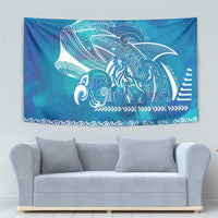 Kuri Dog Waka New Zealand Matariki Tapestry Ocean Sharks Maori Tattoo