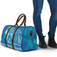 Kuri Dog Waka New Zealand Matariki Travel Bag Ocean Sharks Maori Tattoo LT14 - Polynesian Pride