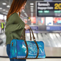 Kuri Dog Waka New Zealand Matariki Travel Bag Ocean Sharks Maori Tattoo LT14 - Polynesian Pride