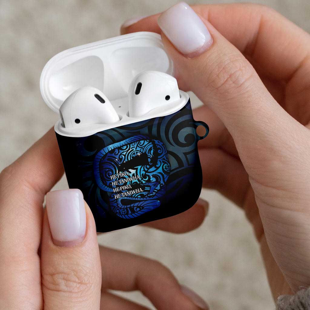 Tuna Eel New Zealand Matariki AirPods Case He Piko He Taniwha Maori Pattern
