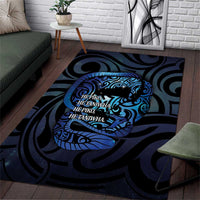Tuna Eel New Zealand Matariki Area Rug He Piko He Taniwha Maori Pattern LT14 Purple - Polynesian Pride