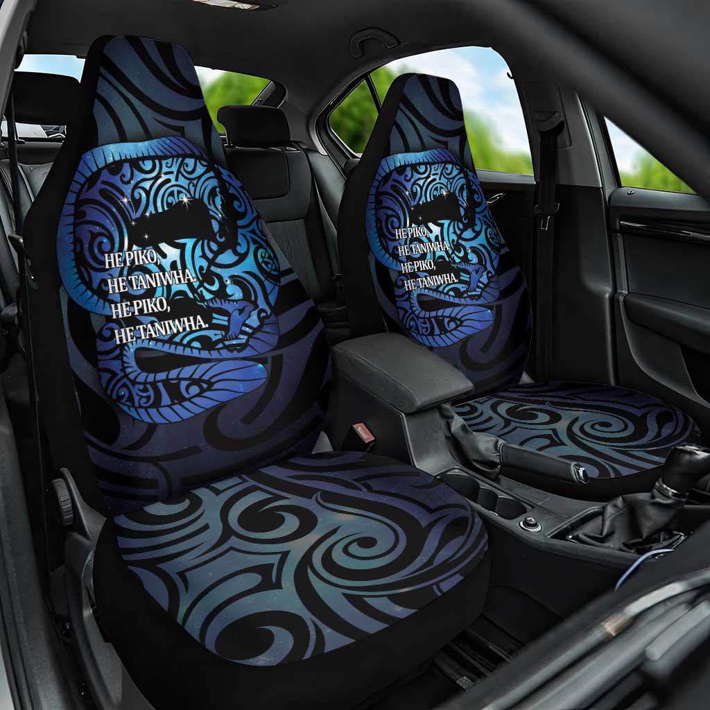 Tuna Eel New Zealand Matariki Car Seat Cover He Piko He Taniwha Maori Pattern