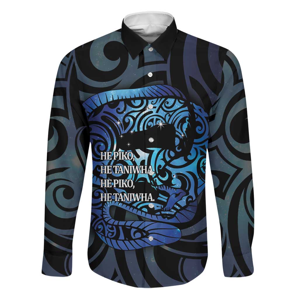 Tuna Eel New Zealand Matariki Family Matching Short Sleeve Bodycon Dress and Hawaiian Shirt He Piko He Taniwha Maori Pattern