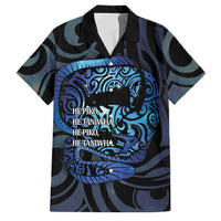 Tuna Eel New Zealand Matariki Family Matching Tank Maxi Dress and Hawaiian Shirt He Piko He Taniwha Maori Pattern