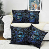 Tuna Eel New Zealand Matariki Pillow Cover He Piko He Taniwha Maori Pattern
