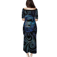 Tuna Eel New Zealand Matariki Puletasi He Piko He Taniwha Maori Pattern LT14 - Polynesian Pride