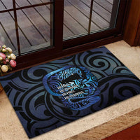Tuna Eel New Zealand Matariki Rubber Doormat He Piko He Taniwha Maori Pattern LT14 - Polynesian Pride