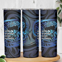 Tuna Eel New Zealand Matariki Skinny Tumbler He Piko He Taniwha Maori Pattern