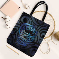 Tuna Eel New Zealand Matariki Tote Bag He Piko He Taniwha Maori Pattern