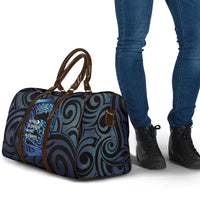 Tuna Eel New Zealand Matariki Travel Bag He Piko He Taniwha Maori Pattern
