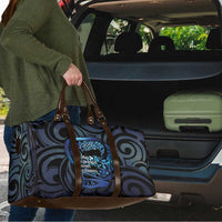 Tuna Eel New Zealand Matariki Travel Bag He Piko He Taniwha Maori Pattern