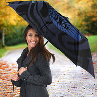 Tuna Eel New Zealand Matariki Umbrella He Piko He Taniwha Maori Pattern