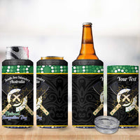 Personalised South Sea Islanders National Recognition Day 4 in 1 Can Cooler Tumbler Australia Aboriginal Vanuatu Pig Tusk